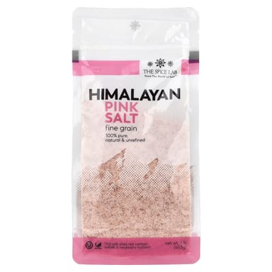 Розовая соль The Spice Lab Himalayan Fine Grain, 453 г