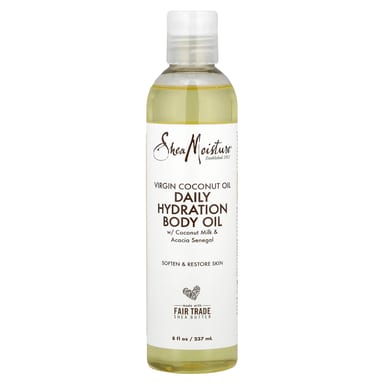 Кокосовое масло SheaMoisture Daily Hydration Body Oil, вкус Virgin Coconut Oil, 237 мл