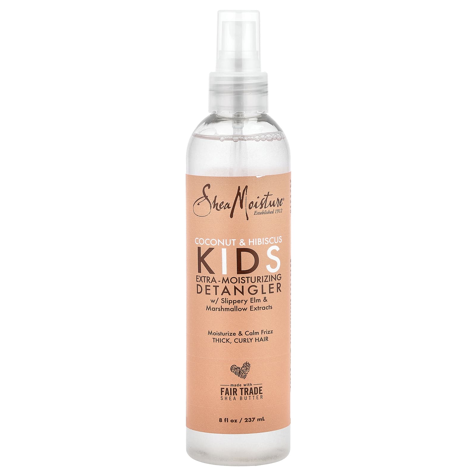 Детский спрей для распутывания волос SheaMoisture Extra-Moisturizing Coconut & Hibiscus, 237 мл