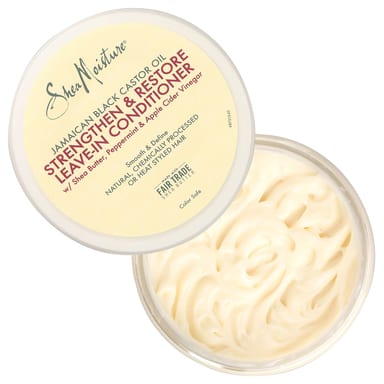 Несмываемый кондиционер SheaMoisture Jamaican Black Castor Oil Strengthen & Restore, 340 мл, масло