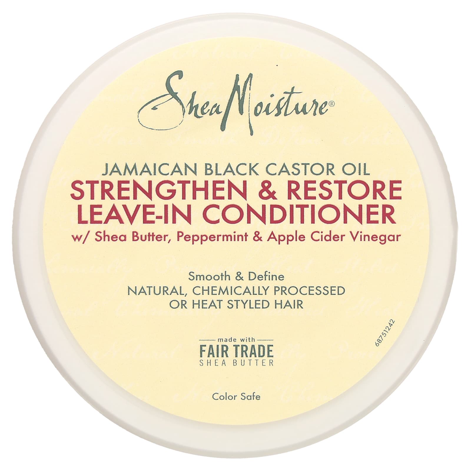 Несмываемый кондиционер SheaMoisture Jamaican Black Castor Oil Strengthen & Restore, 340 мл, масло — фото 4