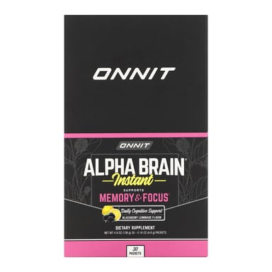 Alpha BRAIN® Instant, 30 пакетиков, 4.6 г