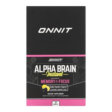 Фото товара: Alpha BRAIN® Instant, 30 пакетиков, 4.6 г