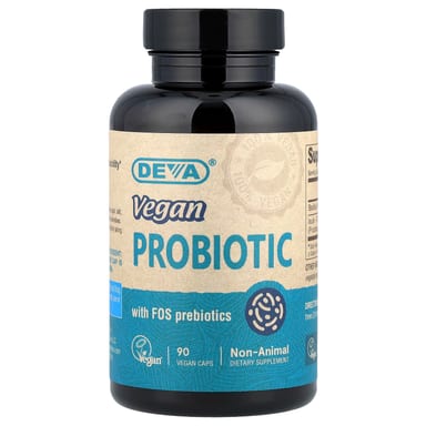 Пребиотик Deva Vegan Probiotic with FOS 90 Vegan Caps