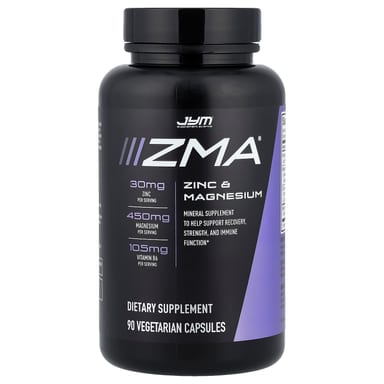 Магний JYM Supplement Science ZMA® Zinc &, 90 растительных капсул