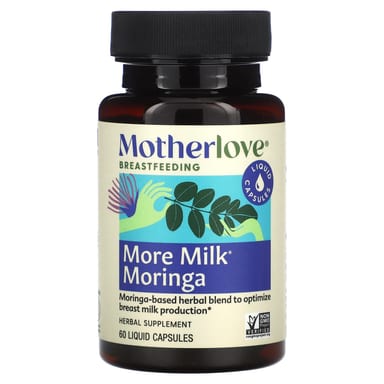 Моринга Motherlove Breastfeeding More Milk 60 Liquid Capsules, капсулы
