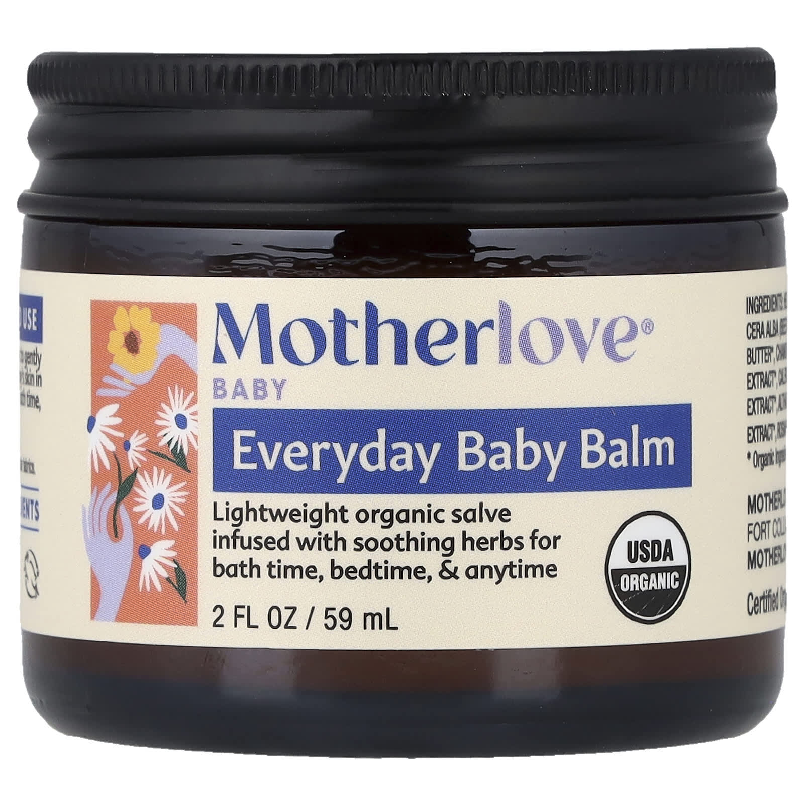 Бальзам для детей Motherlove, 2 fl oz (59 ml)