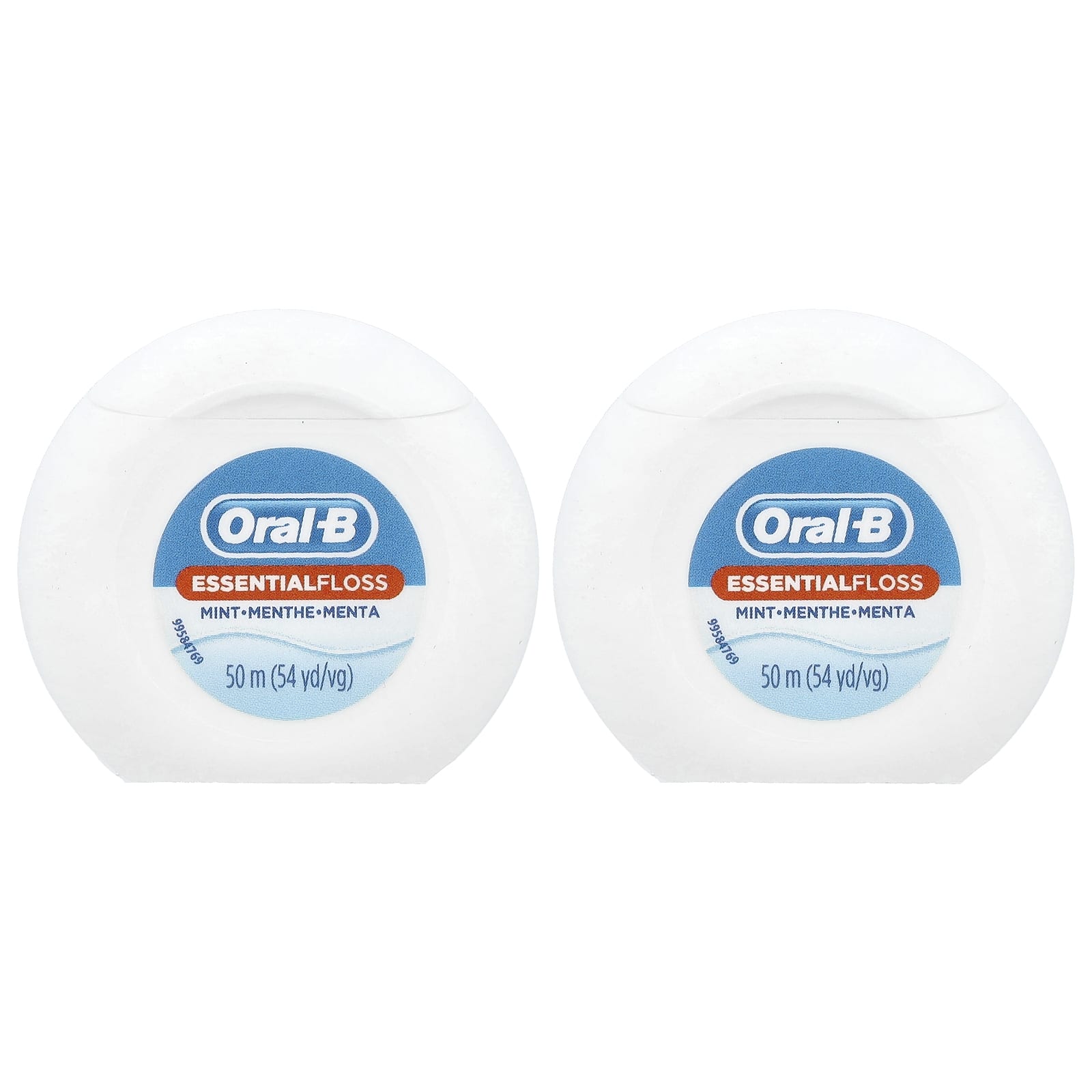 Зубная нить Oral-B, 2 упаковки по 54 ярда (50 м) — фото 2
