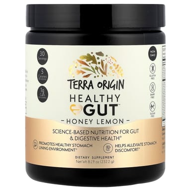 Мёд Terra Origin Healthy Gut™, вкус Honey Lemon, 232.2 г