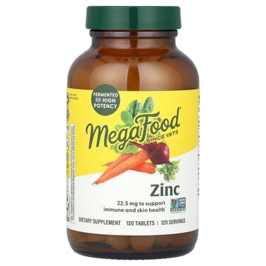 Цинк MegaFood, 22.5 мг, 120 таблеток
