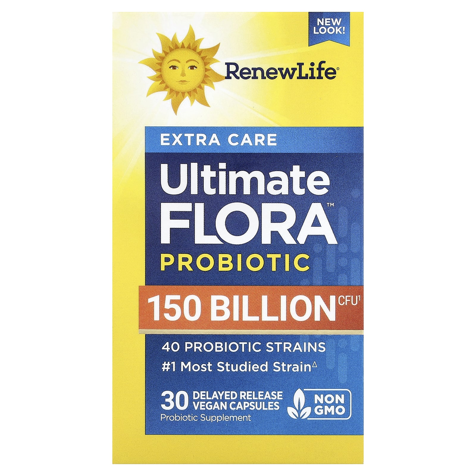 Пробиотик Renew Life Extra Care Ultimate Flora™ 30 Delayed Release, капсулы — фото 2