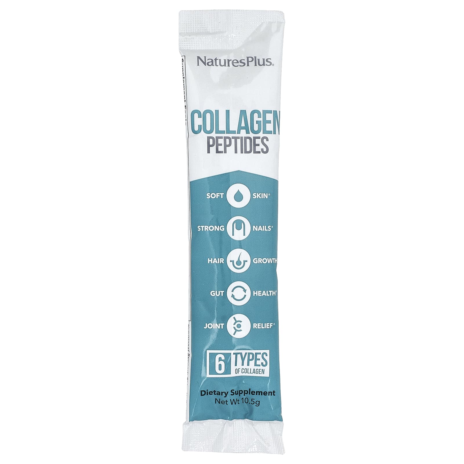 Коллаген NaturesPlus Peptides, оттенок 20 Stick Packets, 10.5 г, саше