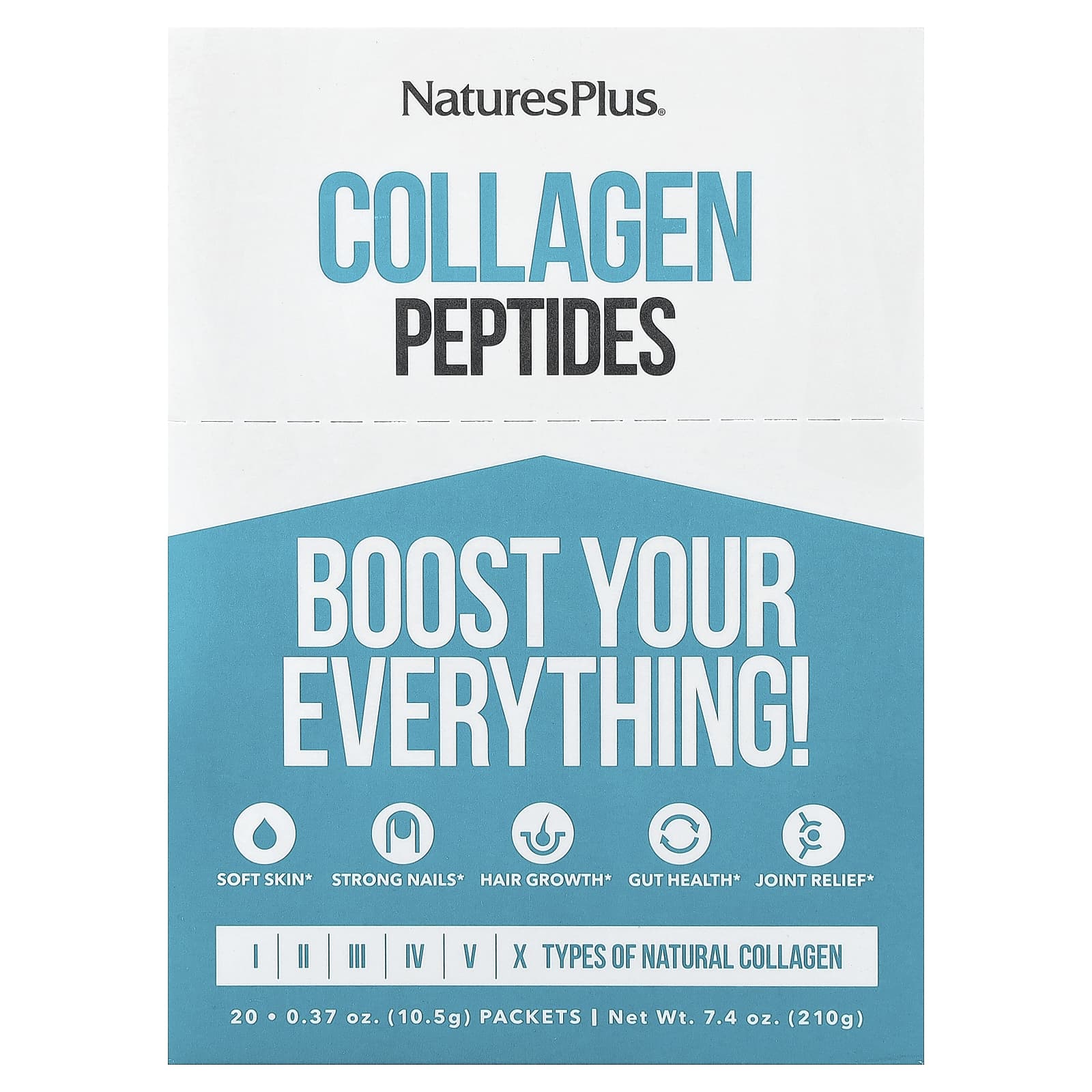 Коллаген NaturesPlus Peptides, оттенок 20 Stick Packets, 10.5 г, саше — фото 2