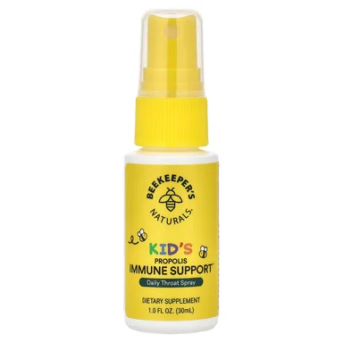 Фото товара: Прополис Beekeeper's Naturals Immune Support Daily Throat Spray, 30 мл, спрей