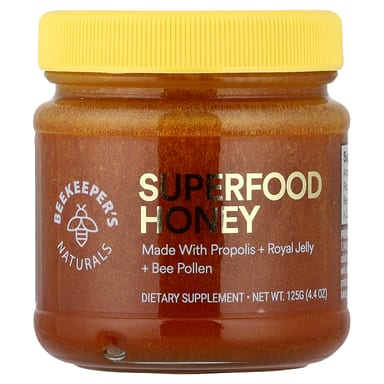 Мёд Beekeeper's Naturals Superfood, 125 г
