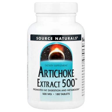 Артишок Source Naturals Extract 500™, 180 таблеток