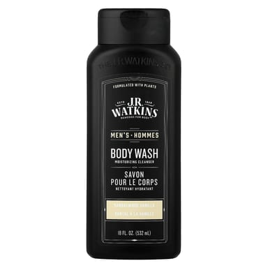 Гель для душа J R Watkins Men's, вкус Sandalwood Vanilla, 532 мл