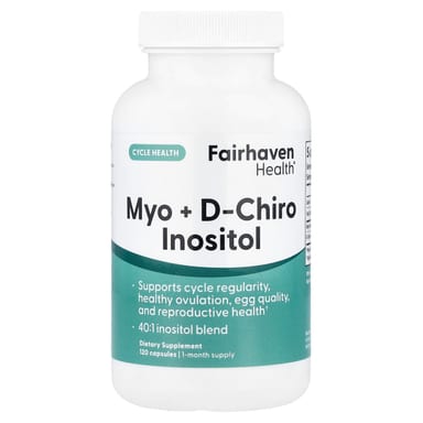 Инозитол Fairhaven Health Myo D-Chiro, 120 капсул