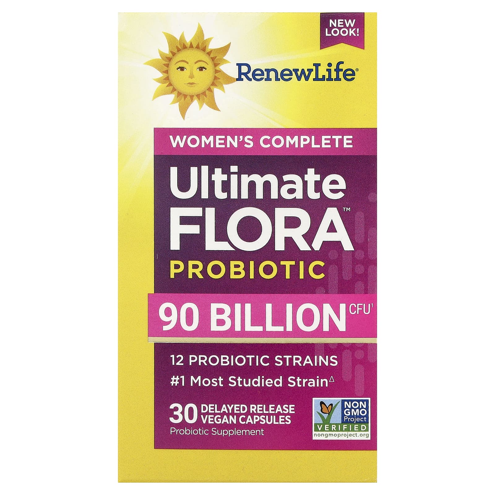 Пробиотик Renew Life Women's Complete Ultimate Flora™ 30 Delayed Release, капсулы — фото 2