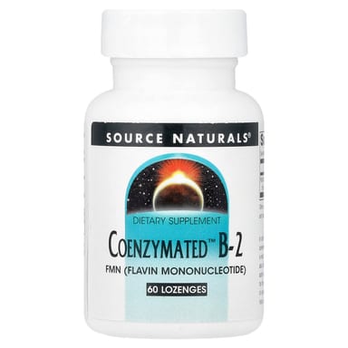 Витамин B2 Source Naturals Coenzymated™, 18 мг, 60 пастилок