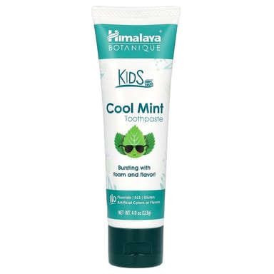 Детская зубная паста Himalaya Botanique Cool Mint, 113 г