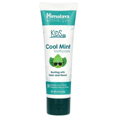 Фото товара: Детская зубная паста Himalaya Botanique Cool Mint, 113 г