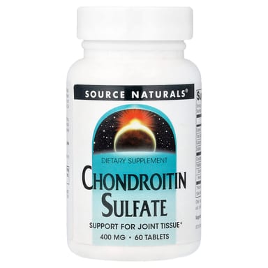 Хондроитин сульфат Source Naturals, 400 мг, 60 таблеток
