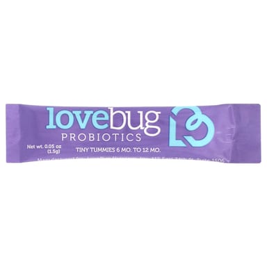 Пробиотик LoveBug Probiotics Baby 30 Single Serve Stick Packs, оттенок 6-12 Months, 4 млрд КОЕ, стик