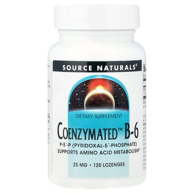Витамин B6 Source Naturals Coenzymated™ B-6, 25 мг, 120 пастилок