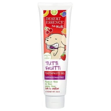 Детская зубная паста-гель Desert Essence 6 Months to 6 Years Tutti Frutti, 133 г