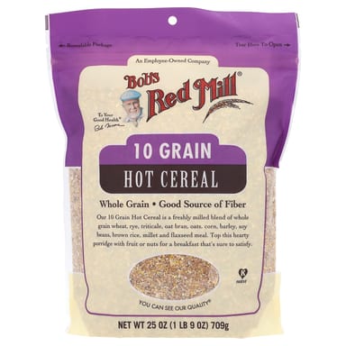 Хлопья Bob's Red Mill 10 Grain Hot Whole Grain, 709 г