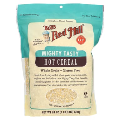 Хлопья Bob's Red Mill Mighty Tasty Hot Whole Grain, 680 г