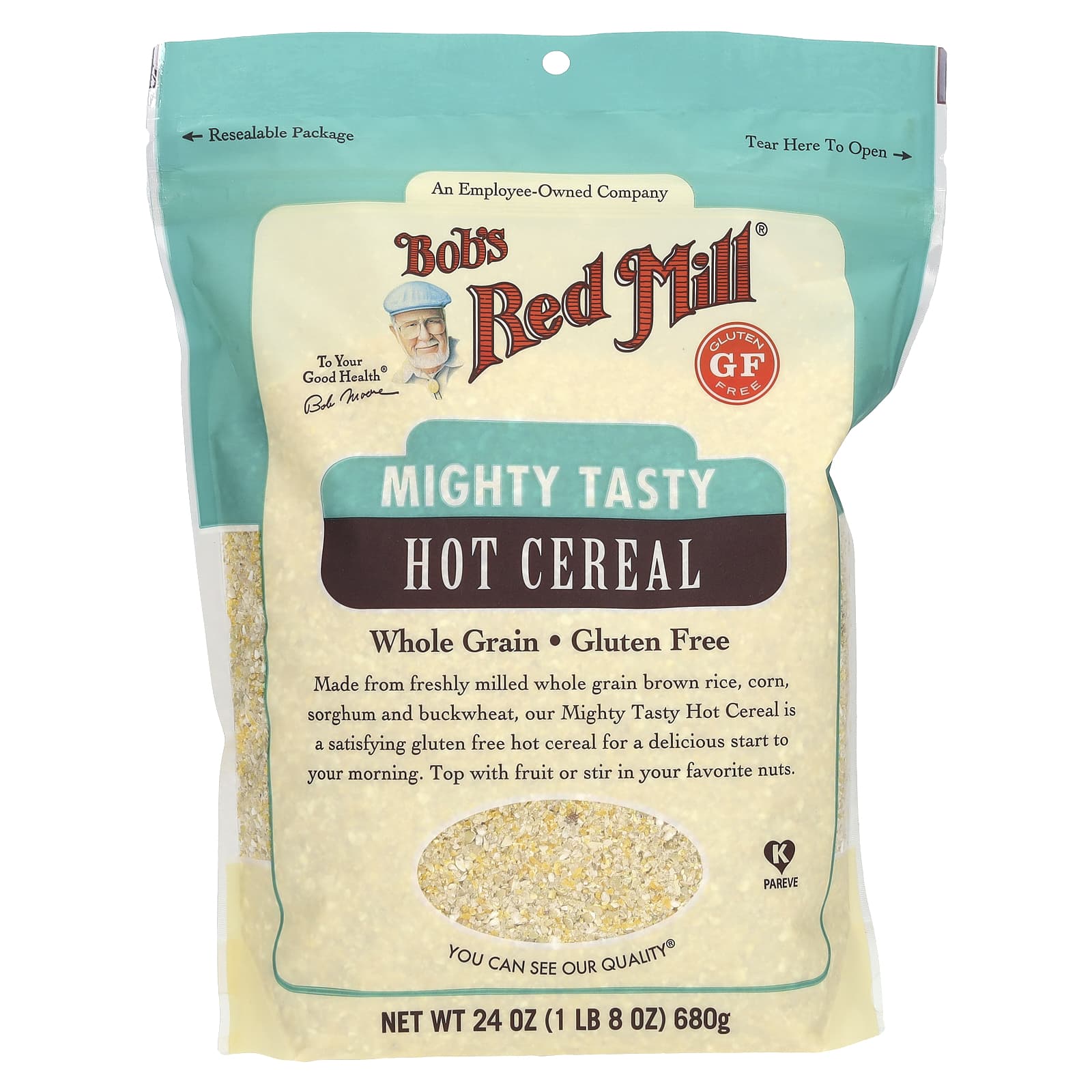 Хлопья Bob's Red Mill Mighty Tasty Hot Whole Grain, 680 г