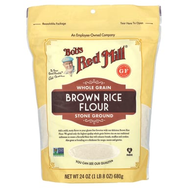 Мука Bob's Red Mill Brown Rice Whole Grain, 680 г