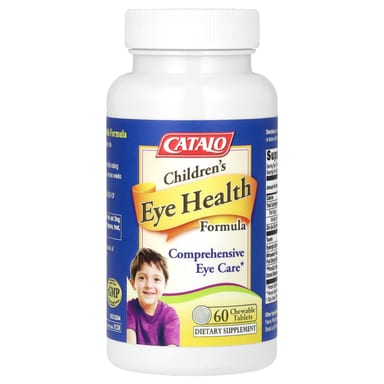 Детский CATALO Eye Health Formula, вкус Blueberry, 60 жевательных таблеток