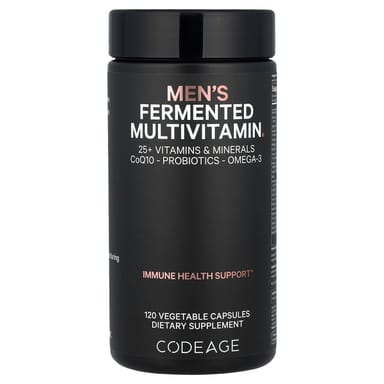 Мультивитамины Codeage Men's Fermented, 120 растительных капсул