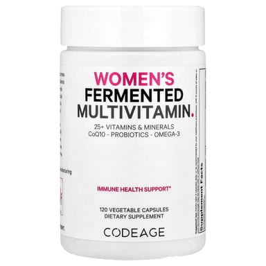 Мультивитамины Codeage Women's Fermented, 120 растительных капсул