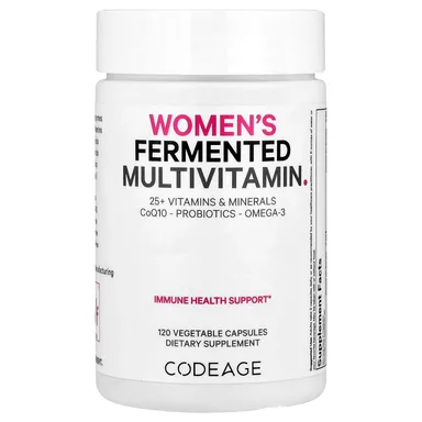 Фото товара: Мультивитамины Codeage Women's Fermented, 120 растительных капсул