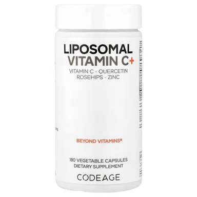 Фото товара: Витамин C Codeage Liposomal, 180 растительных капсул