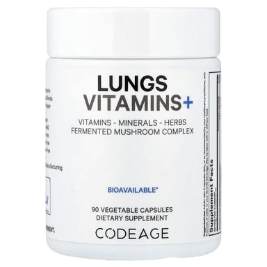 Витамины Codeage Lungs, 90 растительных капсул