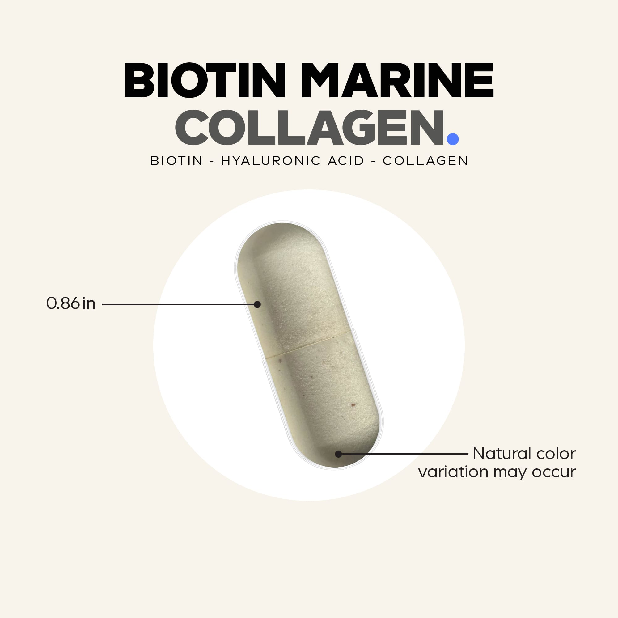 Коллаген Codeage Biotin Marine, 120 растительных капсул — фото 3