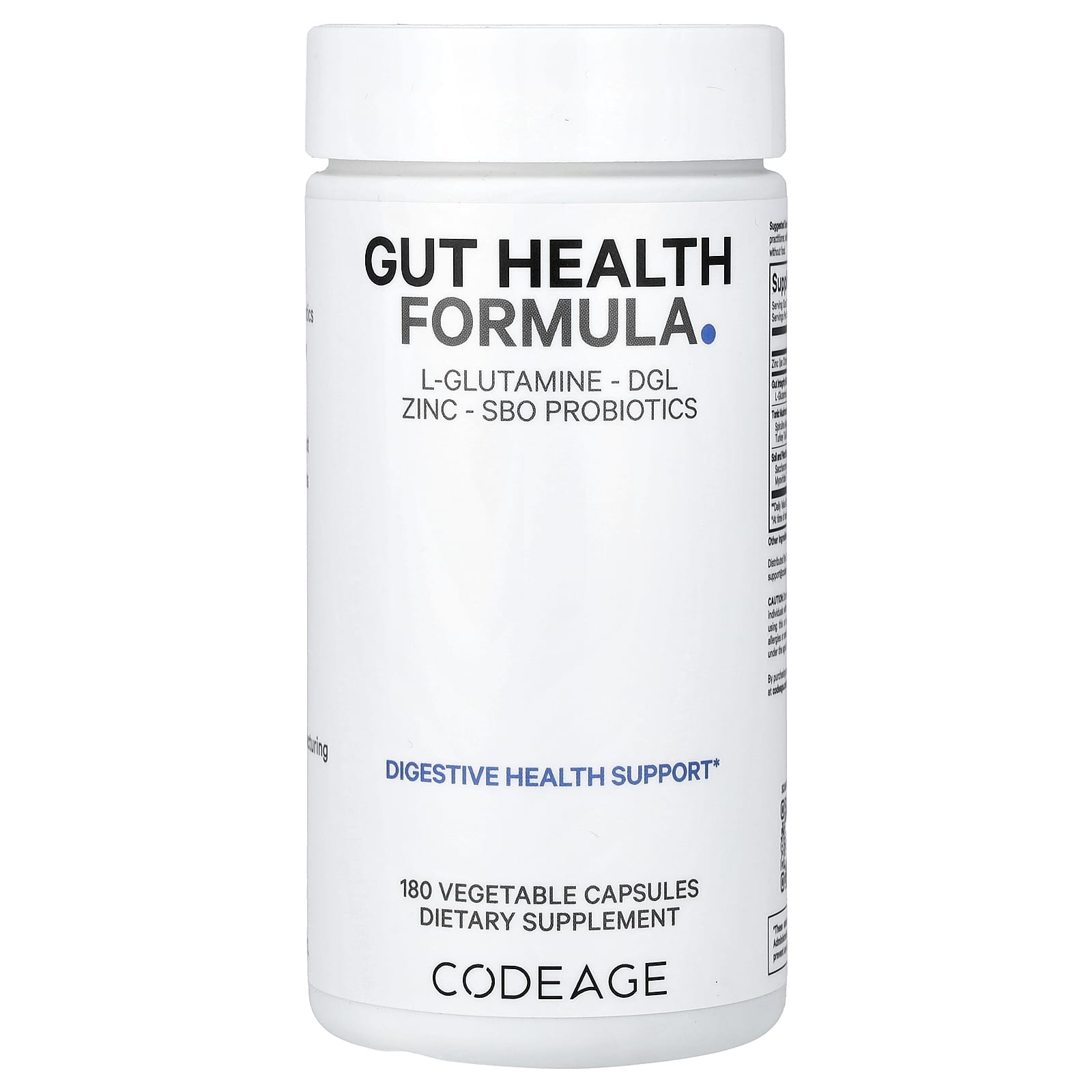 Комплекс Codeage Gut Health, 180 растительных капсул