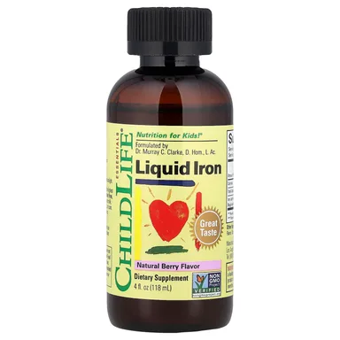 Фото товара: Железо ChildLife Essentials Liquid Natural Berry, 118 мл, жидкая форма
