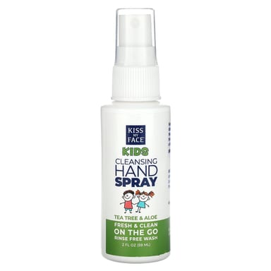 Детский спрей Kiss My Face Cleansing Hand Tea Tree & Aloe, 59 мл