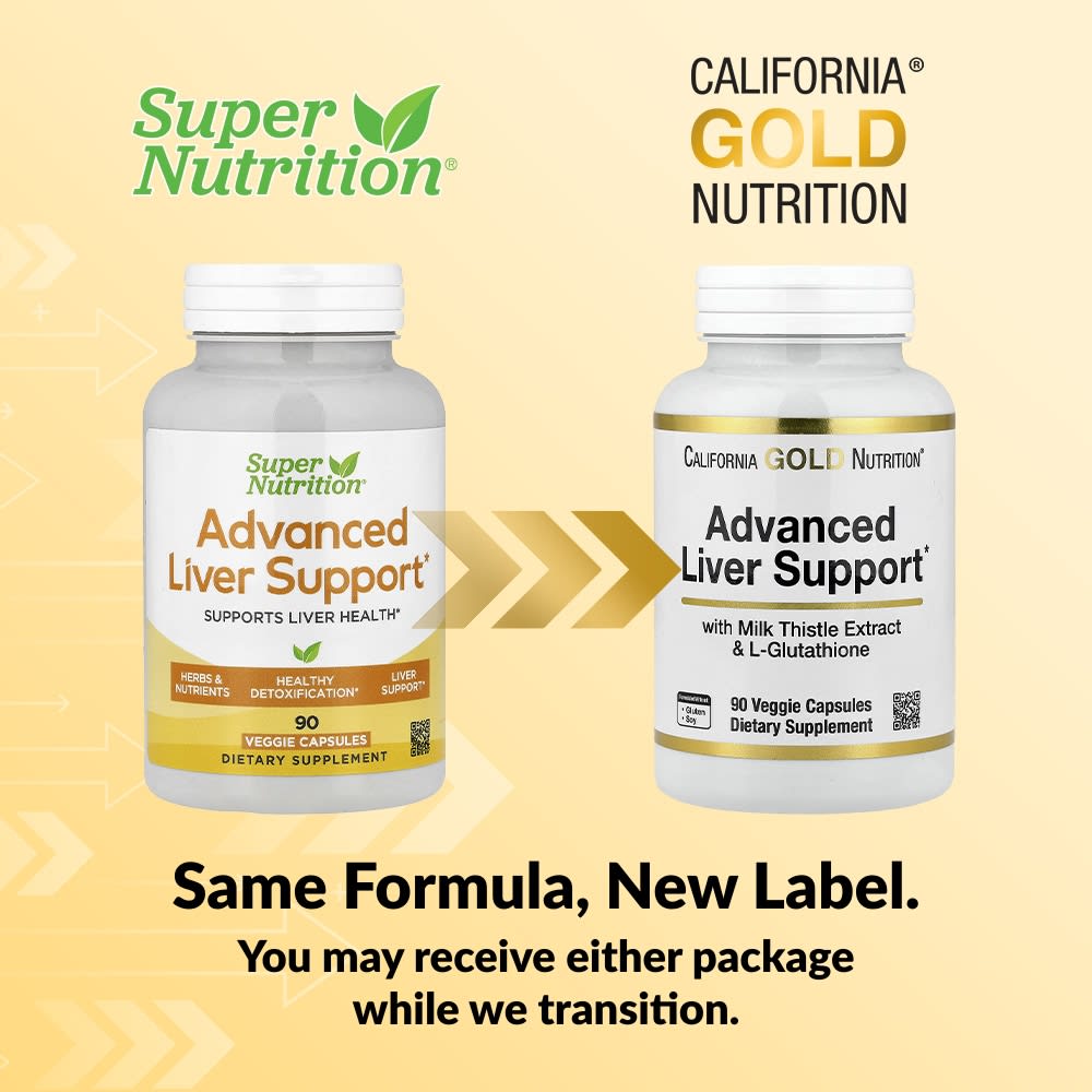 Экстракт виноградных косточек California Gold Nutrition Advanced Liver Support with Milk Thistle Extract L-Glutathione Alpha Lipoic Acid, вкус and Grape Seed Extract, 90 растительных капсул — фото 6