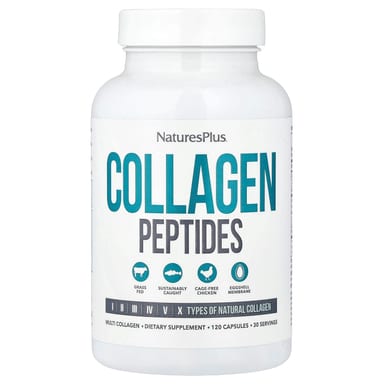 Коллаген NaturesPlus Peptides, 120 капсул