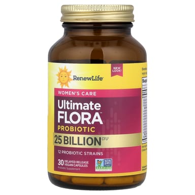 Пробиотик Renew Life Women's Care Ultimate Flora™ 30 Delayed Release, 25 млрд КОЕ, капсулы