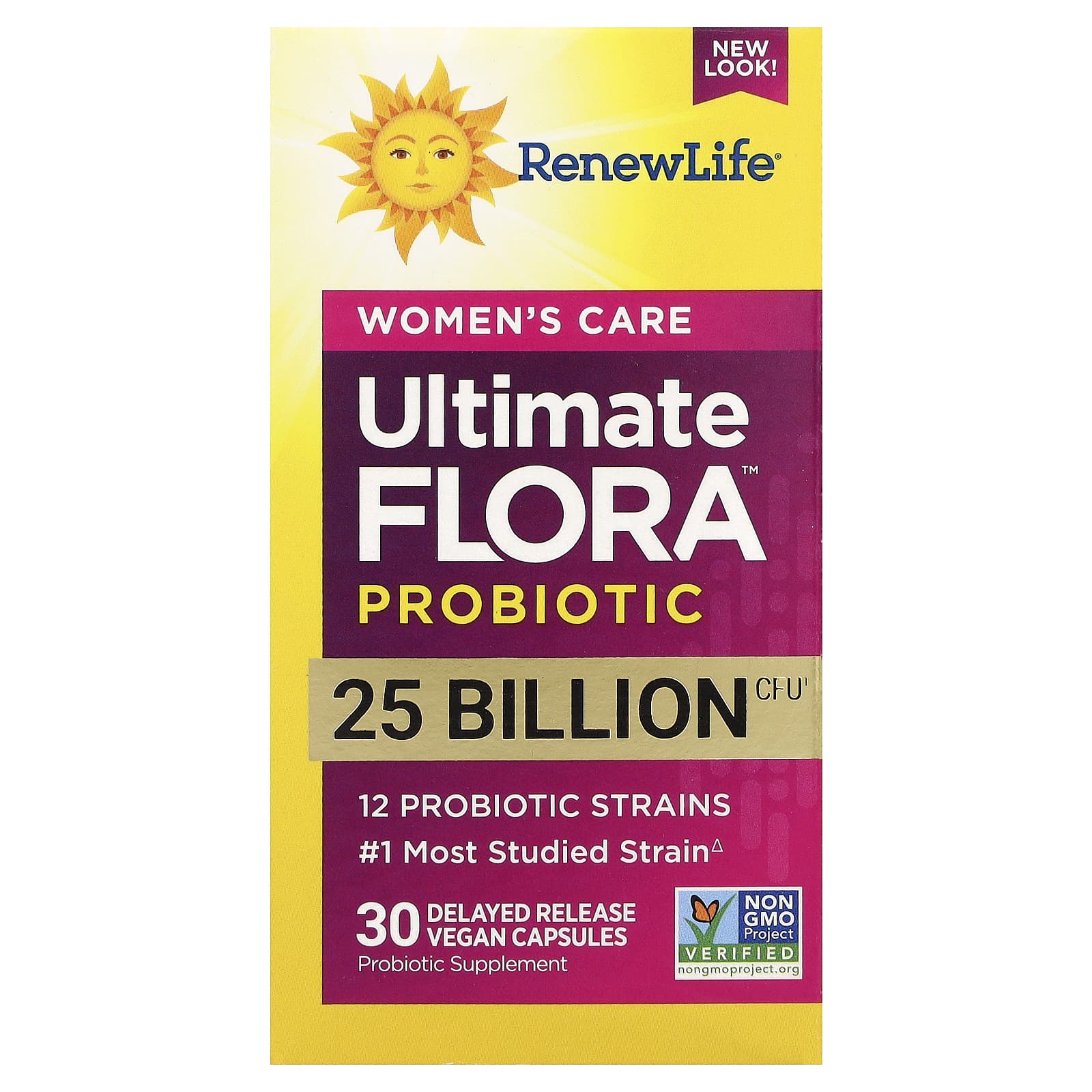 Пробиотик Renew Life Women's Care Ultimate Flora™ 30 Delayed Release, 25 млрд КОЕ, капсулы — фото 2