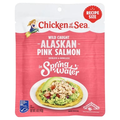 Лосось розовый дикий Chicken of the Sea, 142 г в воде весеннего источника
