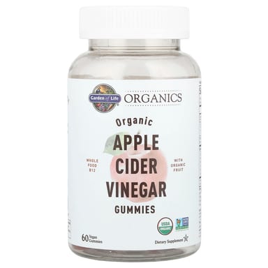 Яблочный уксус Garden of Life Organic Gummies 60 Vegan Gummies, жевательные пастилки